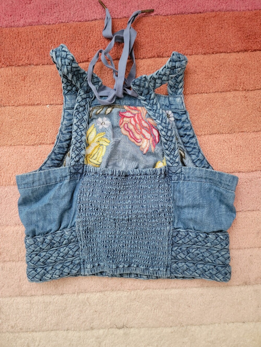 Anthropologie Pilcro Nika Chambray Halter - Medium - Picture 3 of 6